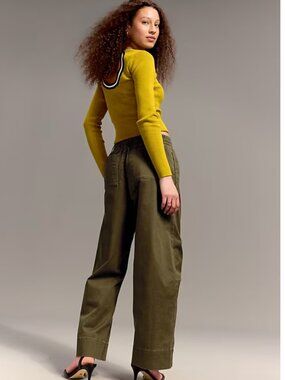 Old Navy x Christopher John Rogers High-Waisted Pull-On Utility Barrel Pants